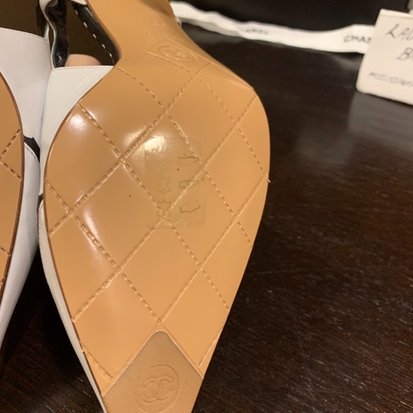 Sold 💝Authentic Chanel Slingbacks - Picture 2 of 3